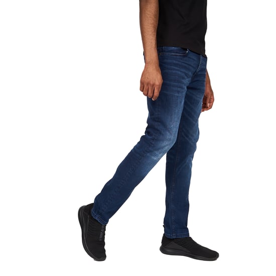 Crosshatch Heren Svelte Stretch Jeans (Donkere wasbeurt) - Image 4