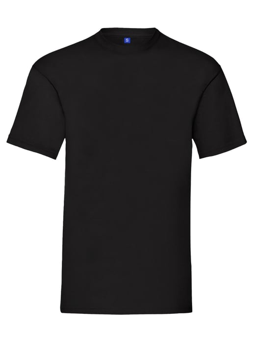Kruze | Mens Crew Neck T-Shirts (5 Pack) - Black