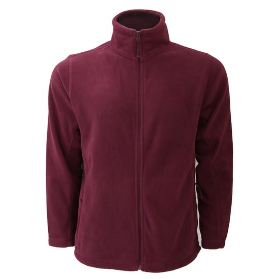 Russell Heren Full Zip Outdoor Fleece Jacket (Bourgondië) - Image 1