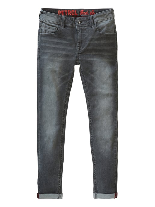 Petrol Industries - Jongens Nolan Narrow Fit Jeans - Grijs - Image 1