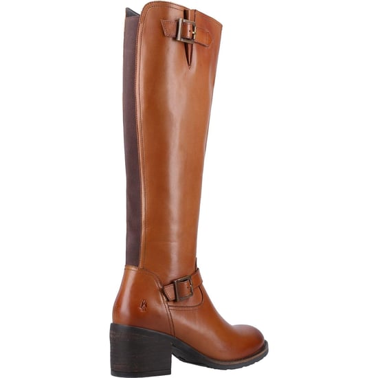 Hush Puppies Heidi Leder Vrouwenlaarzen Tan Leder - Image 2