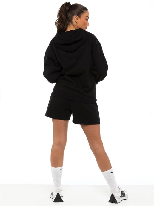 Enzo Dames Oversized Hoodie Tracksuit Met Korte Broek - Image 3