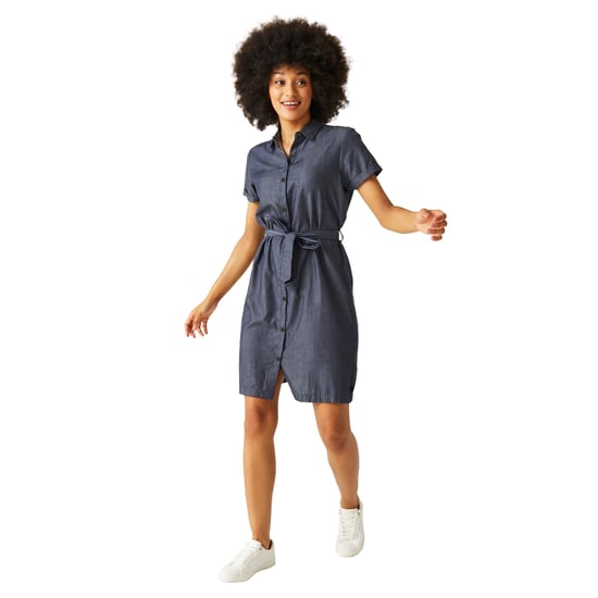 Regatta Womens/Ladies Rema Shirt Dress (Chambray)