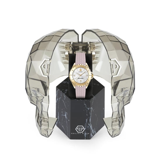 Philipp Plein Plein Heaven Dames Roze Horloge PWPOA0224 - Image 4