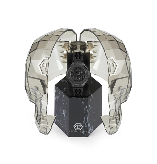 Philipp Plein Plein Chrono Royal Heren Zwarte Horloge PWPRA0924 - Image 4