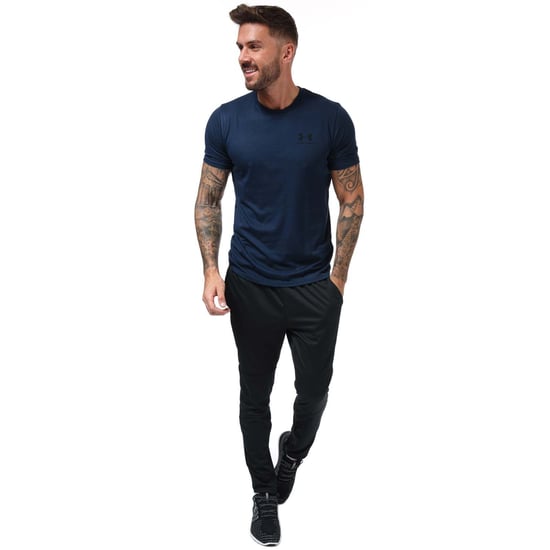 Men's Under Armour Sportstyle Left Chest Short Sleeve T-Shirt in Navy