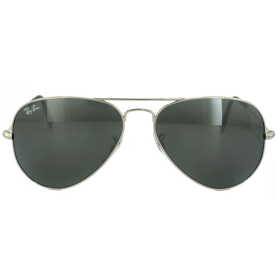Ray-Ban Aviator unisex zilveren grijze spiegel zonnebril - Image 1