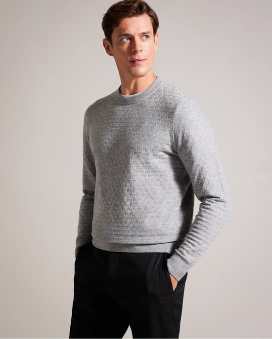 Ted Baker Loung Heren Langemouw T Trui - Image 1