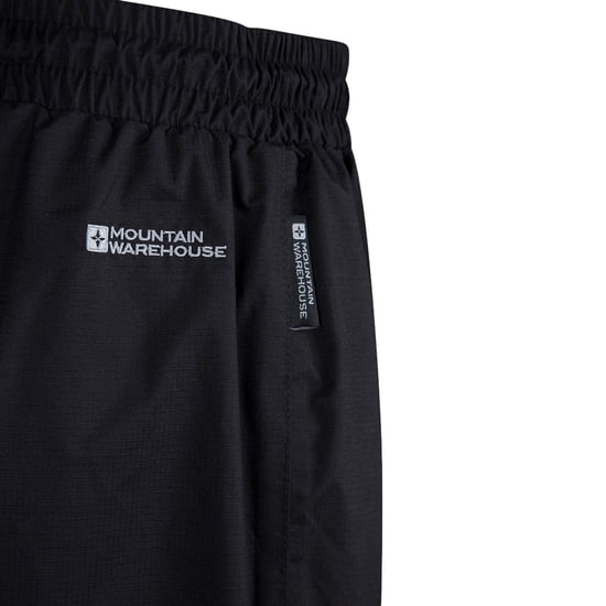 Mountain Warehouse Heren Downpour Waterdichte Broek (Zwart) - Image 5