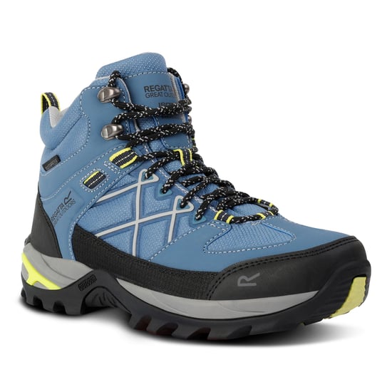 Regatta Womens/Ladies Samaris III Walking Boots (Coronet Blue/Lime Punch)