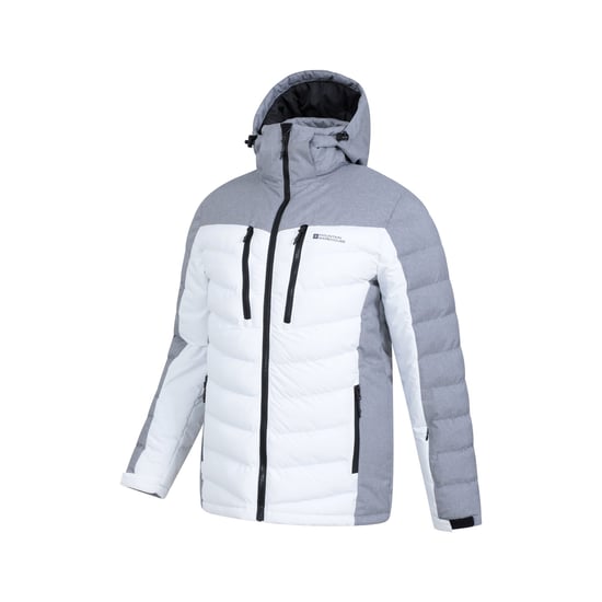 Mountain Warehouse Heren Vulcan III Ski Jacket (Wit) - Image 3
