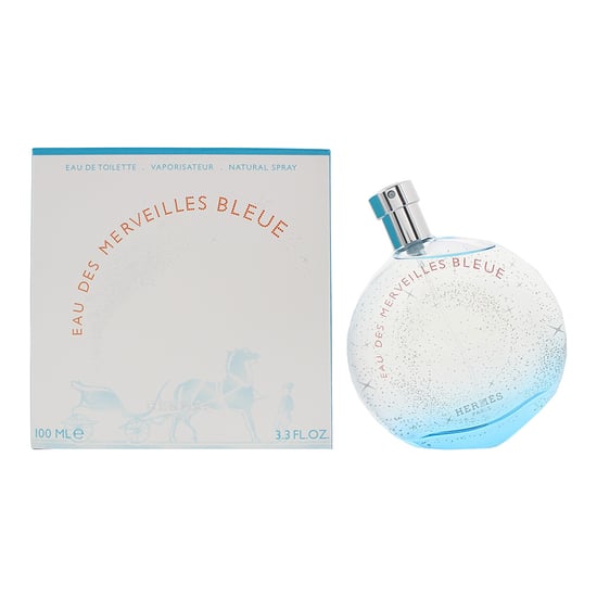 Hermes Eau Des Merveilles Bleue Edt Spray100 ml. - Image 1