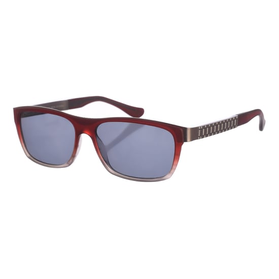 Square-shaped acetate and metal sunglasses Z406 men