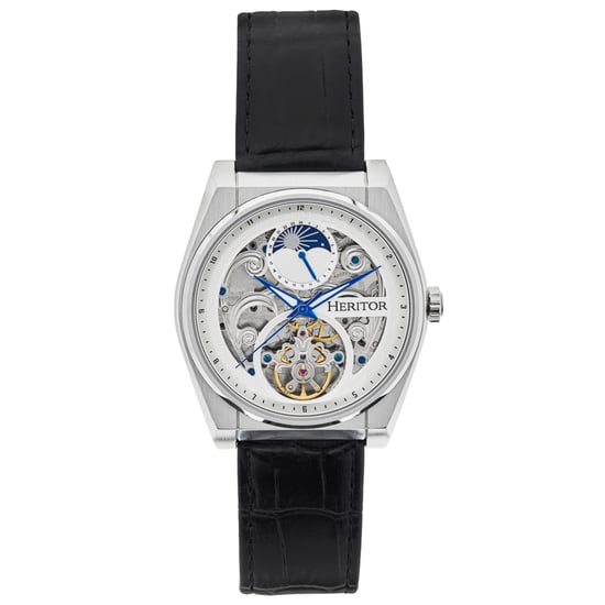 Heritor Automatische Daxton Semi Skeleton Horloge - Image 1