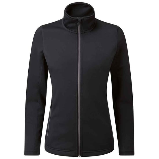 Premier Dames/Dames Duurzame Jas met Ritssluiting (Zwart) - Image 1