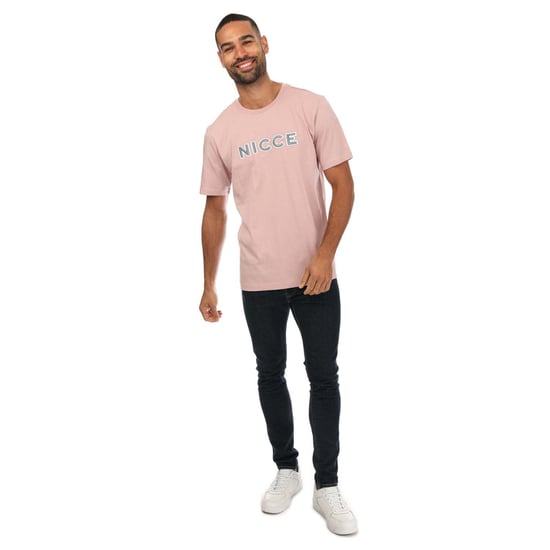 Men's NICCE Truman T-Shirt in Pink