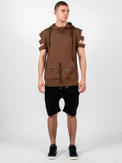 La Haine Inside Us blouse Poeti Mannen bruin - Image 2