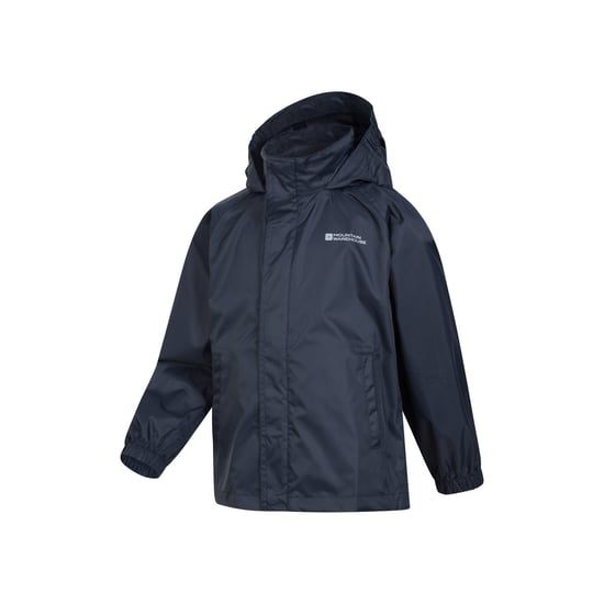 Mountain Warehouse Pakka II Waterdichte Jas voor Kinderen/Kinderen (Donkerblauw) - Image 4
