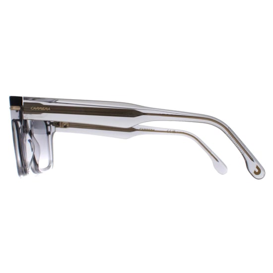 Carrera Square Mens Transparent Clear Grey to Clear Gradient Brown Mirror 305/S