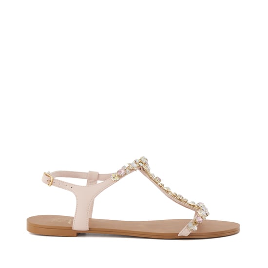 Dune Ladies Nissa - Jewel-Embellished Flat Sandals - Image 2