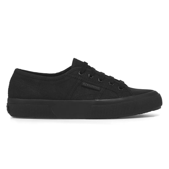 Superga Unisex 2750 Cotu Classic Vegan Sportschoenen voor volwassenen (Totaal Zwart) - Image 3