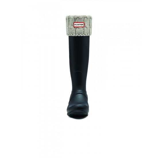 Hunter Unisex Gerecyclede 6 Stitch Cable Lange Laars Sok - Image 2