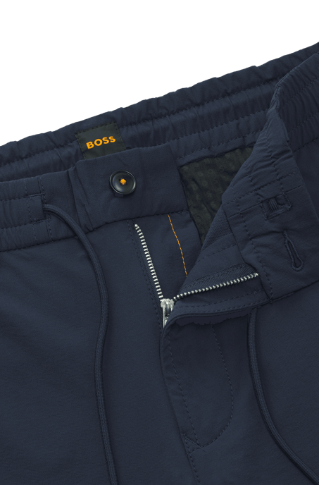 Herenbroeken Boss Tapered-Fit in donkerblauw - Image 2