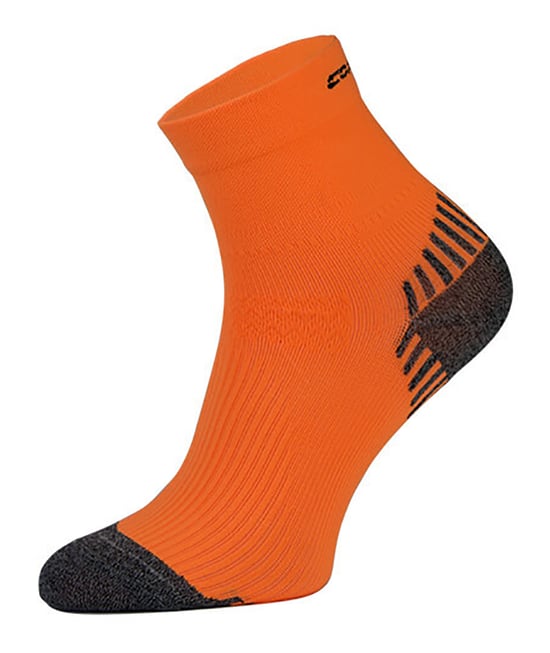 Comodo - Laag uitgesneden hardloopsokken voor enkels - Neon Oranje - Image 1