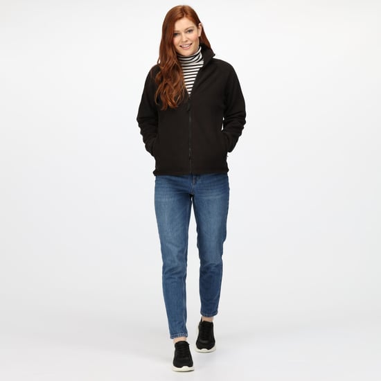 Regatta Ladies/Womens Thor III Fleece Jacket (Black)