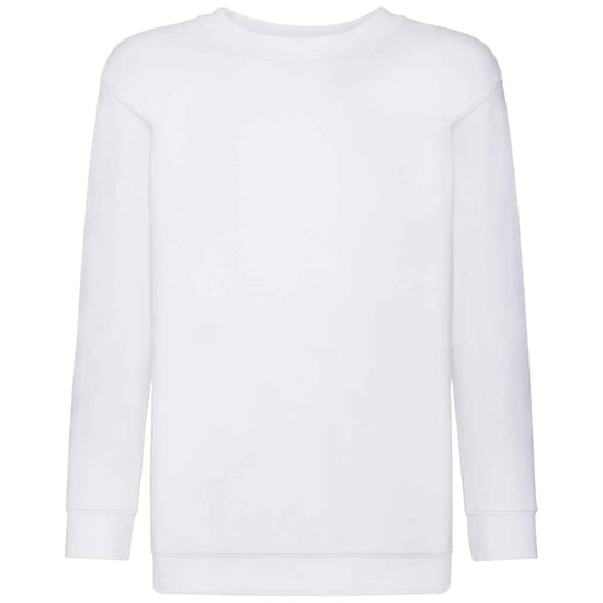 Fruit of the Loom Kids / Kinderen Klassieke Drop Schouder Sweatshirt (Wit) - Image 1