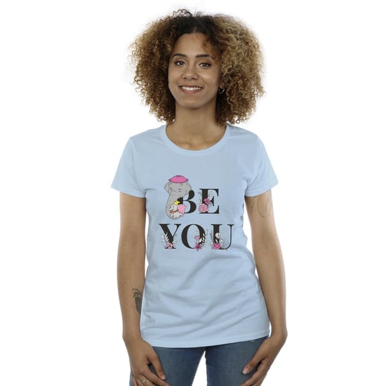 Disney Dames/Dames Dumbo Be You Katoenen T-Shirt (Babyblauw) - Image 2