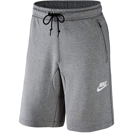 Nike Heren Fleece Shorts Grijs Met Zakken Met Rits - Image 1