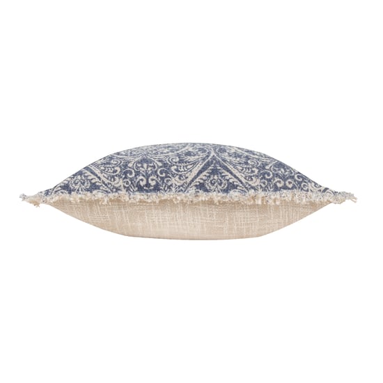 Paoletti Durelle Damask Fringed Cushion Cover