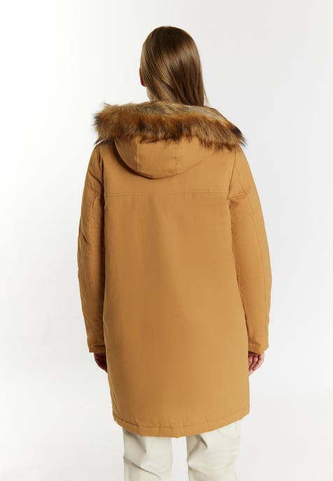 Dreimaster Winter parka Dames Kameel - Image 4
