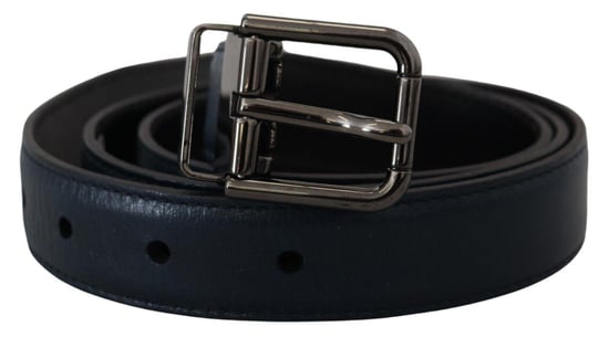 Prachtige Dolce & Gabbana Leren Riem met Metalen Gesp Sluiting - Image 1