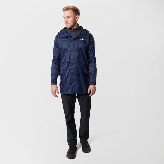 Peter Storm Men's Parka-In-A-Pack Waterproof Jacket, Raincoat for Walking & Hiking