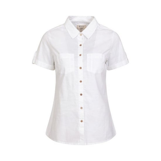 Mountain Warehouse Dames/dames Kokosnoot Shirt met korte mouwen (Wit) - Image 1
