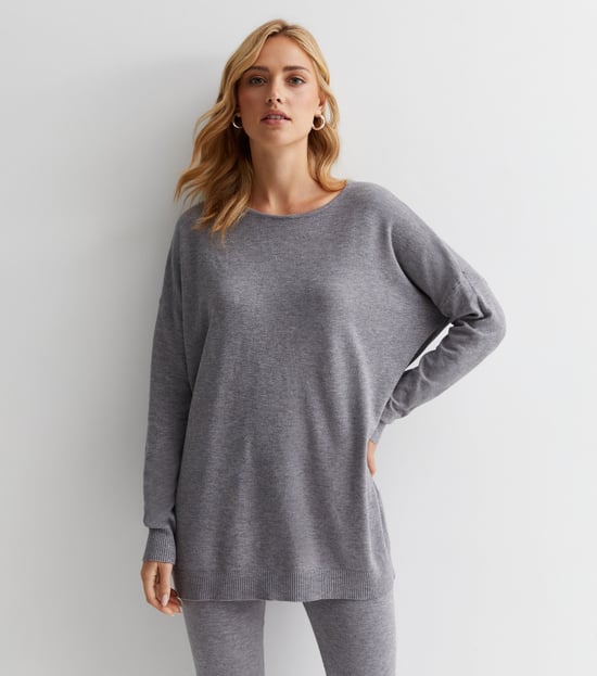 Zachte Touch Crew Neck Oversized Top - Image 1