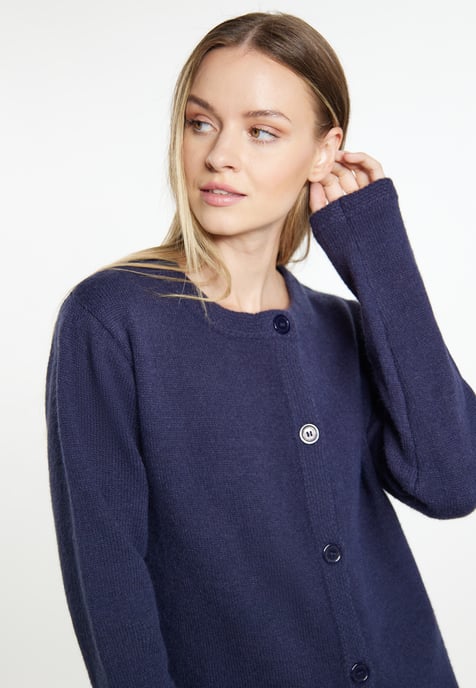 Dreimaster Cardigan women marine