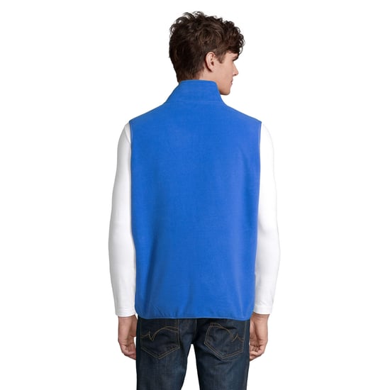 SOLS Uniseks Fleece Bodywarmer met rits voor volwassenen (Koningsblauw) - Image 2