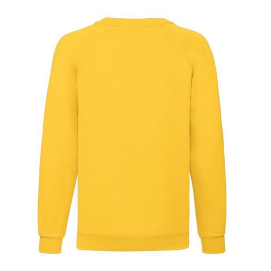 Fruit Of The Loom Kinderen Unisex Raglan mouwen Sweatshirt (Zonnebloem) - Image 2