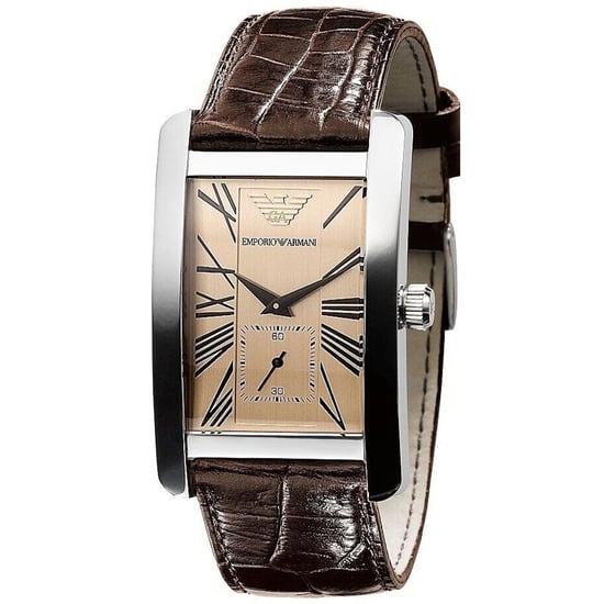 Emporio Armani AR0154 Klassiek Bruin Herenhorloge - Image 1