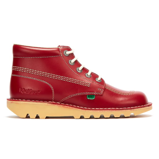 Kickers Kick Hi Heren Rood Leren Laarzen - Image 5
