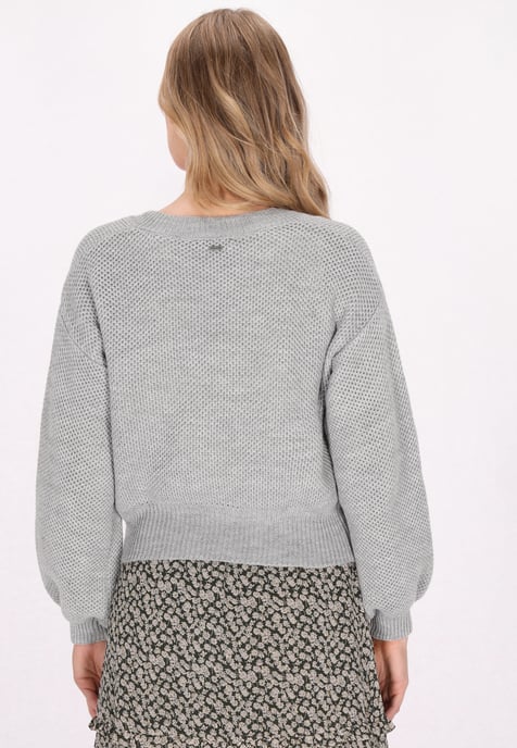 Dreimaster Jumper Dames grijs melange - Image 4