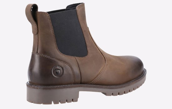 Cotswold Bodicote Leren Bruine Herenlaarzen - Image 3