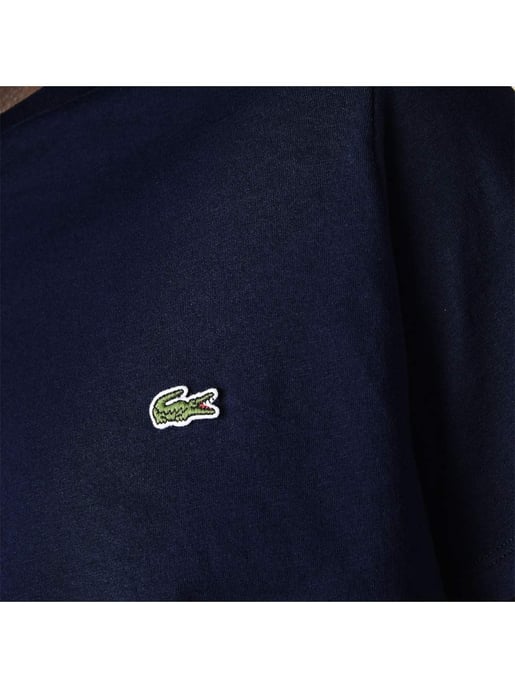 Lacoste Basic Crew T-shirt Marineblauw - Image 4