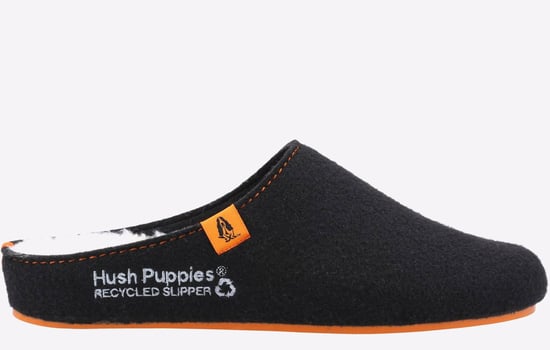 Hush Puppies The Good Heren Zwarte Pantoffels - Image 1