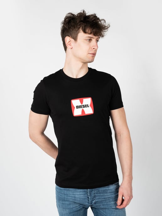 Diesel T-Shirt T-Diegor Mannen zwart - Image 3