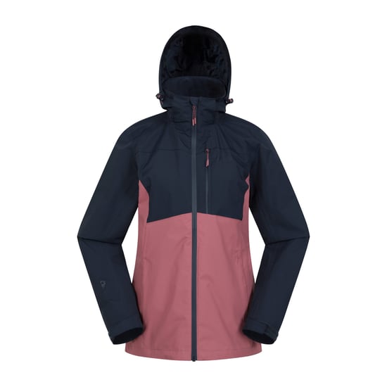 Mountain Warehouse Dames/Dames Rainforest II Extreme Colour Block Waterdicht Jasje (Marine) - Image 1