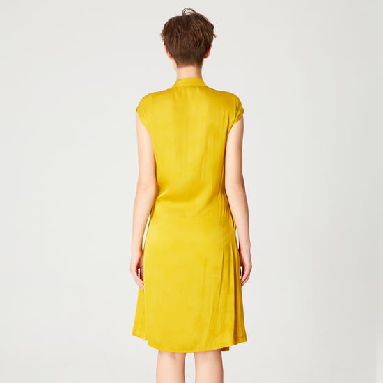 Minimalistische wrap jurk - Image 3